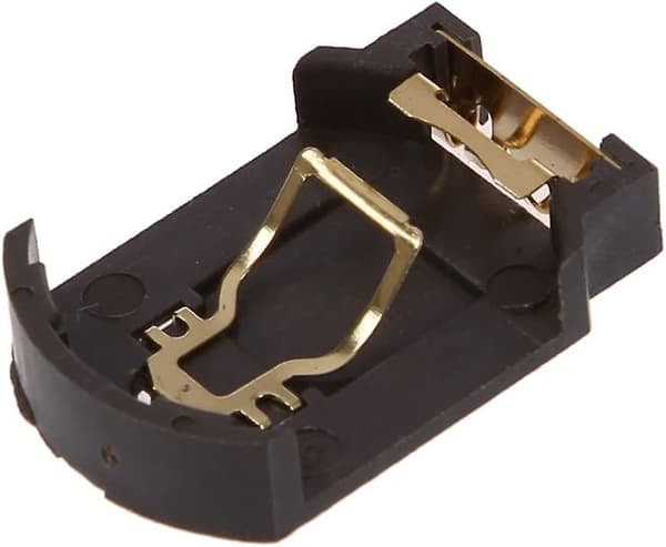 6 stk. Plastkasse CR2032 Knappcelle Batteriholder