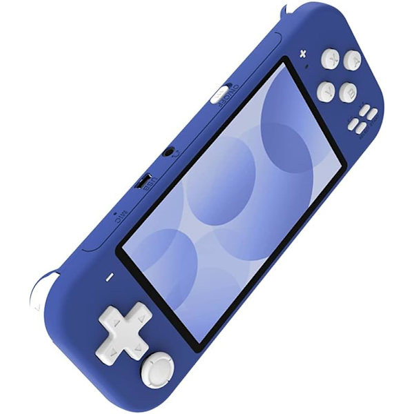 X20MINI Retro Håndholdt Spillekonsol til Børn og Voksne, 4,3-Tommer Bærbar Spillekonsol Indbygget 2000 Spil - Grøn Blue