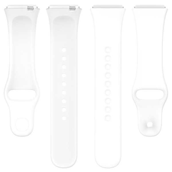 Xiaomi Redmi Watch 3 Lite -kellon korvaava silikoniranneke, pehmeä kellon ranneke White