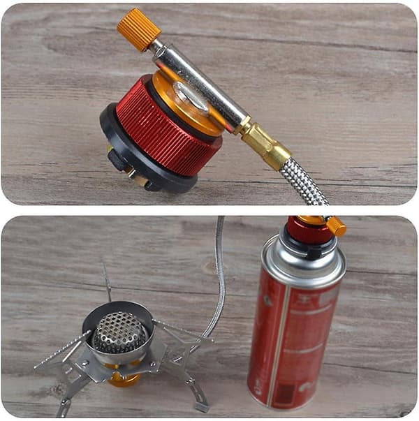 Gasflaskadapter - 2 st Campingkök Gasanslutningar
