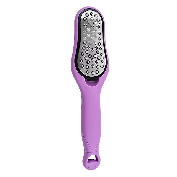 Ammattimainen jalkojenhoito pedikyyri ruostumattomasta teräksestä valmistettu viila kovan ihon poistoon, käytetään sekä kuiville että märille jaloille style four purple