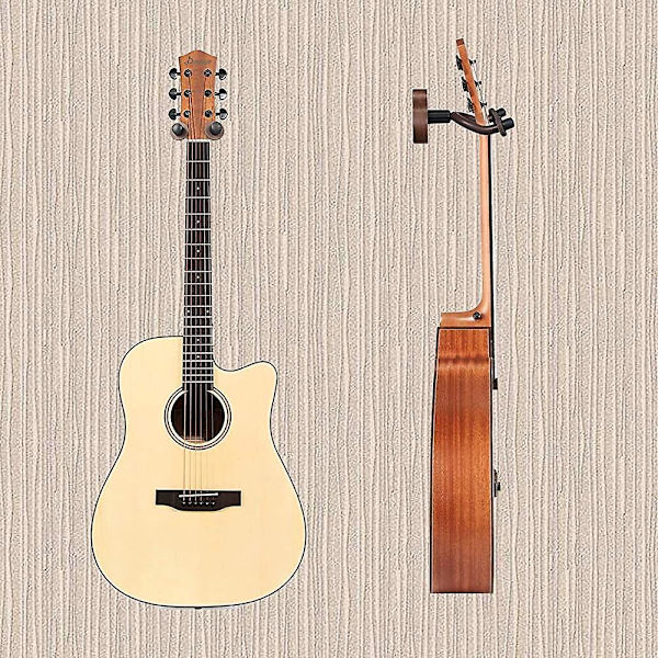 Gitarr Väggfäste Gitarrhängare. Justerbart Väggfäste För Akustiska Och Elgitarrer