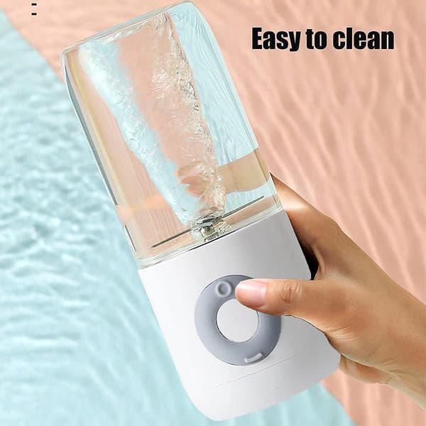 Bærbar Fruktblender, 500ml 6 Blader Juicer Usb Blender