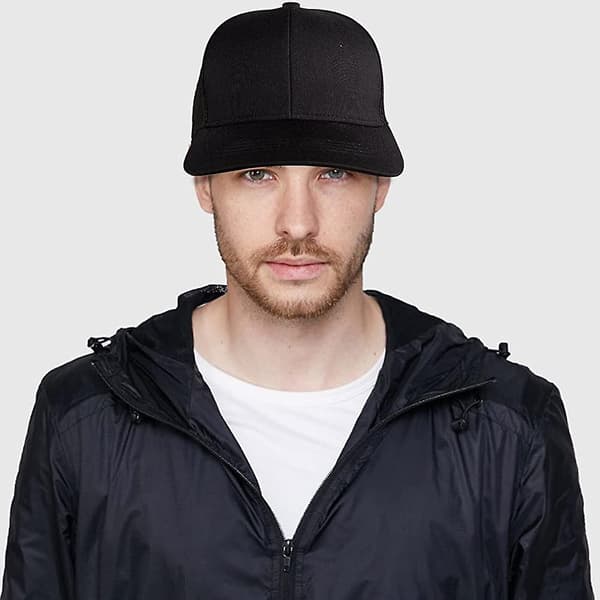 Baseball Cap Til Acsergery Mænd Kvinder Meshback Cap Justerbar Ensfarvet Hat Unisex One Size Sol Gave