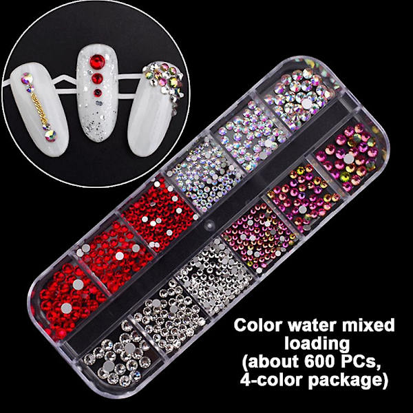 Nageldekorationer, för nagelharts smyckestillverkning Style 8