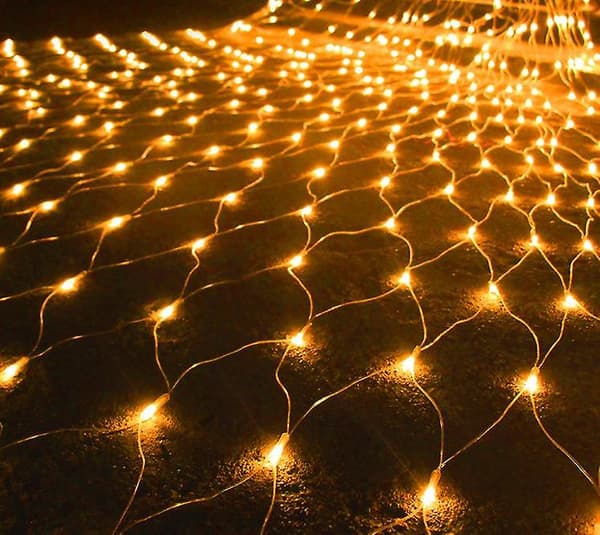 LED Fe Net Lys Til Julefrokost Dekoration Warm White