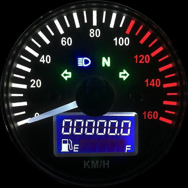 Motorcykel Modificeret Speedometer Led Lcd Speedometer Motorcykel