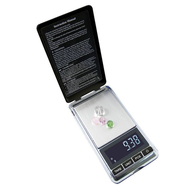Smyckesvåg, Lcd-display Arc Edge Mini Elektronisk Hemköksskala För Smycken