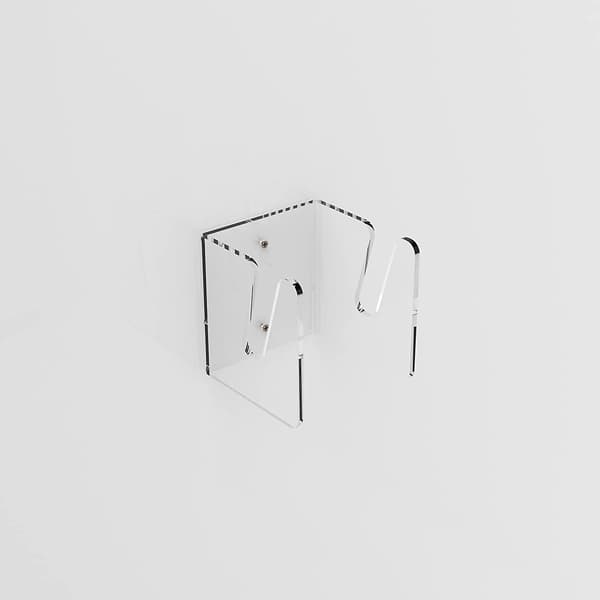 Akryl skateboardfästen däck/väggfästen/skateboardställ