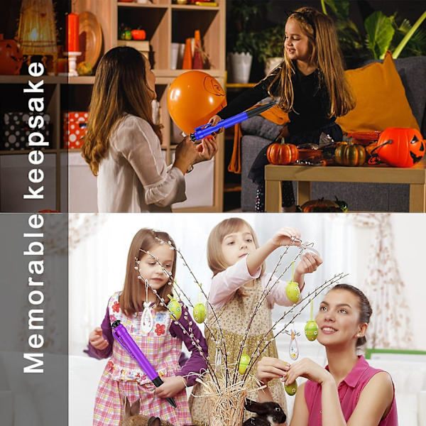 Jumbokuglepenne til fødselsdagsfestgaver, Halloween-festgaver Store kuglepenne, Gigantiske kuglepenne Gag-gaver 5 stk Purple