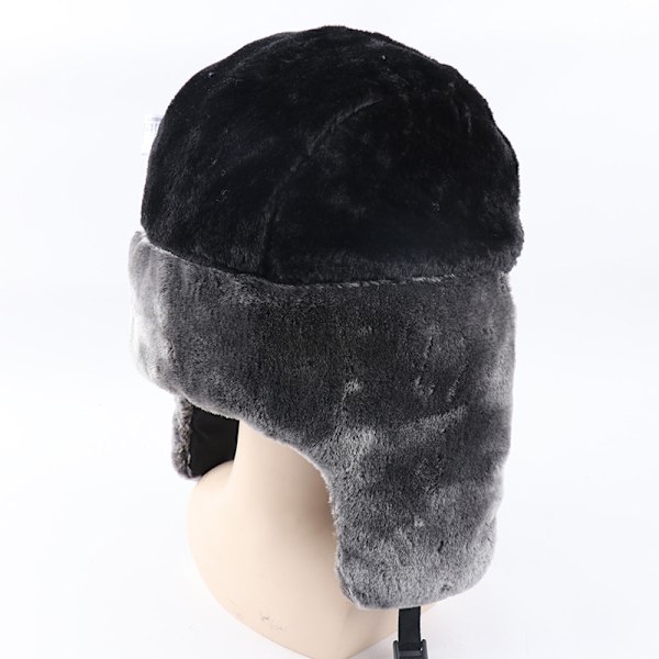 Unisex Lasten Nuorten Trapper-hattu Lämmin Talvihattu Korvaläpät Bomber-hatut Tekoturkis