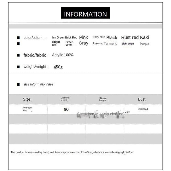 Syksyn ja talven lepakkohiha plus-koon pitkä neulecardigan-pusero naisten takki naisten pusero Black Average size