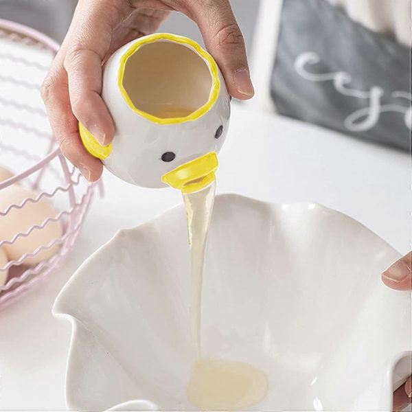 Äggseparator Köksredskap Äggseparator Bageritillbehör (Gul+Rosa)