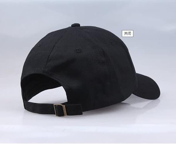 Sett med 2 Caps, Svart One Size