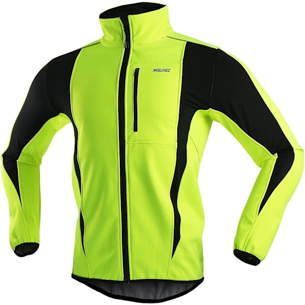 Winter Warm Up Thermal Softshell Pyöräilytakki Tuulenpitävä Vedenpitävä 15-k M