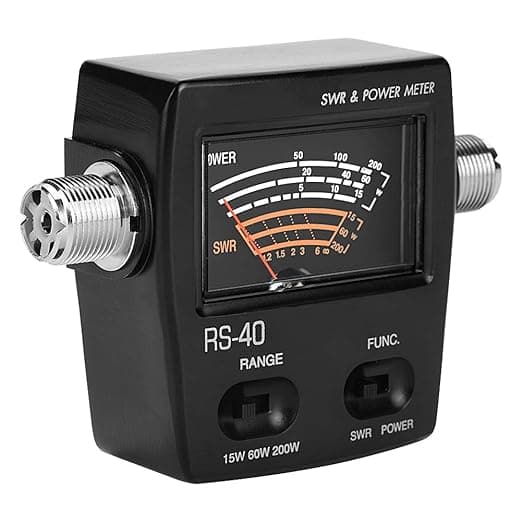 UV Segment Stående Bølgemåler Effektmåler for Testing av SWR Effekt, Opptil 200W Effekt