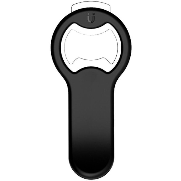 Magneettinen pullon- ja tölkinavaaja jääkaappiin, ruostumattomasta teräksestä valmistettu kirkkoavaimen avain korkilla KD0440C elegantblack