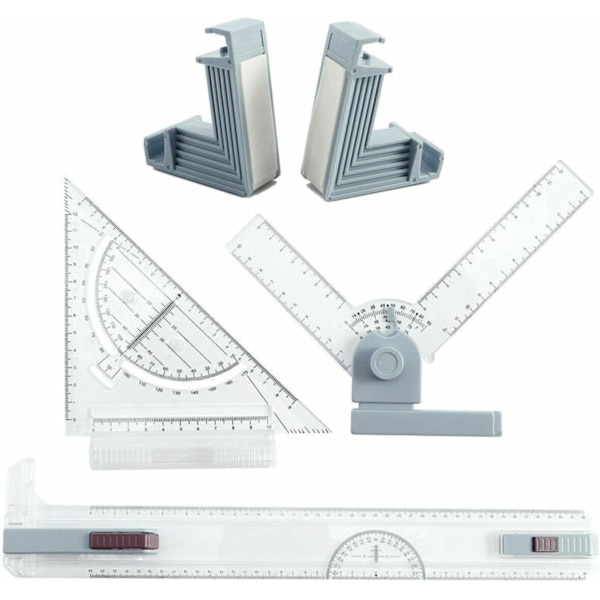 A3 Tegnebrett 51X37cm Justerbart Vinkelsystem Kunsthåndverk Bord med Parallelle Bevegelsestilbehør for Studenter Ingeniører Kunstnere og Arkitekter