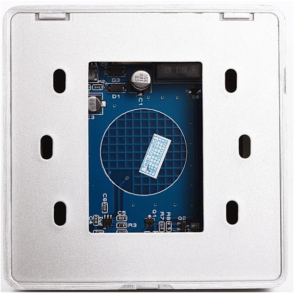 Touch Pad 12VDC NO/NC/COM Utgångsdörr Exit-knapp för Access Control med LED Kvadratisk Typ