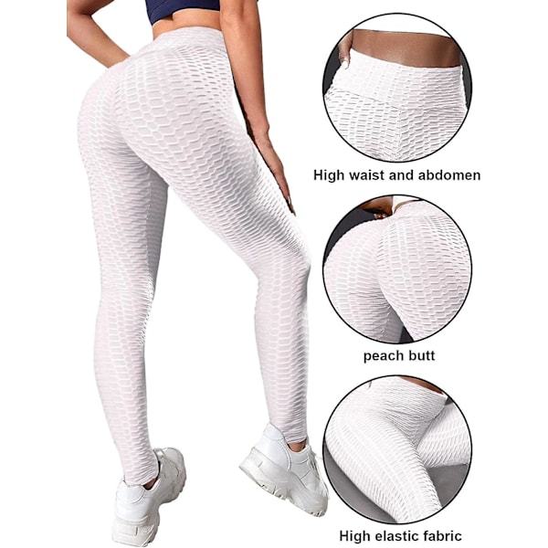 Leggings Dame Anti Cellulite Leggings Sports Leggings Træningsleggings Yoga Bukser
