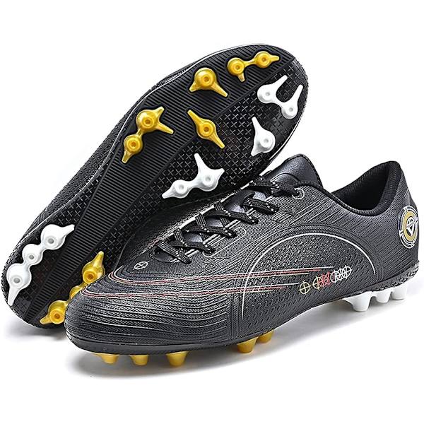 Fotbollsskor Herrar Dobbar Spikar Fotbollsskor Ungdomsträningsskor Professionella Unisex Fotbollsskor black EU37