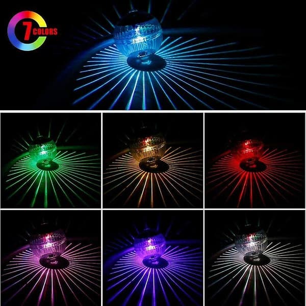 Solar Pool Light, Healwe 1 Flydende Led Lys Automatisk Rgb Multicolor