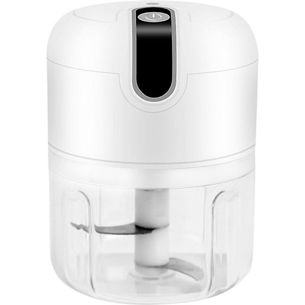 Usb-laddningsbar hackare, Mini Kitchen Robot, 250 ml kapacitet, 5v ström, 3 rostfria blad, Laddningsbart batteri