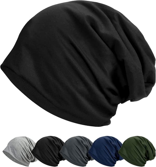 Damer og herrer, klassisk slouch hue, blød sommerhat i bomuld, jersey lang