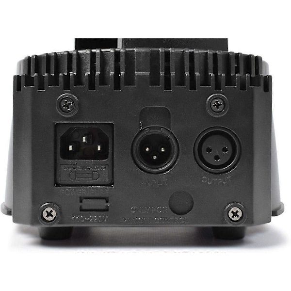 MHL74 Mini Lyre Wash - 7x LED RGBW LED 10W Färgstroboskop DMX och fristående lägen master/slave-funktionalitet Pan 540 Tilt 180 perfekt för bar/nattklubb EU