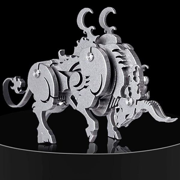 3D Metal Puslespil, Mekanisk Ko Metal Model Sæt, Stål Warcraft Samling Udfordring Hjernevrider DIY Dyre Kunst Håndværk Dekoration Mini C