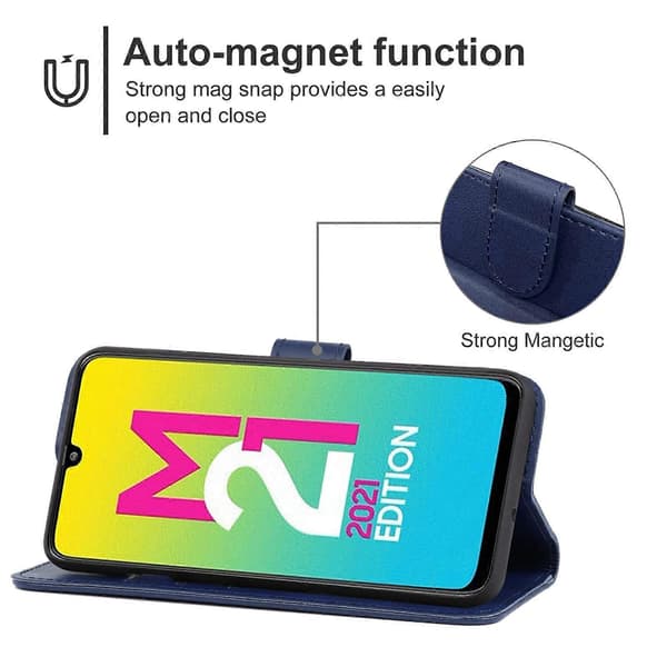 Læder Etui Til Samsung Galaxy M21 2021