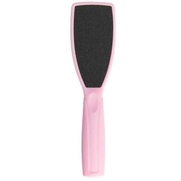 Fotfil Kit Fot Scrubber Fot Rasp Och Dubbelsidig Hälfil Pedikyrverktyg Callus Remover Fan-shaped pink (pink OP)