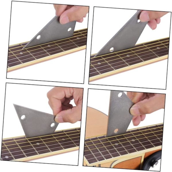 6-pack Gitarrverktyg Gitarrreparation Tillbehör Gitarrvindare Gitarrband Rocker Gitarrtillverkningsverktyg Gitarrluthierverktyg Gitarrband