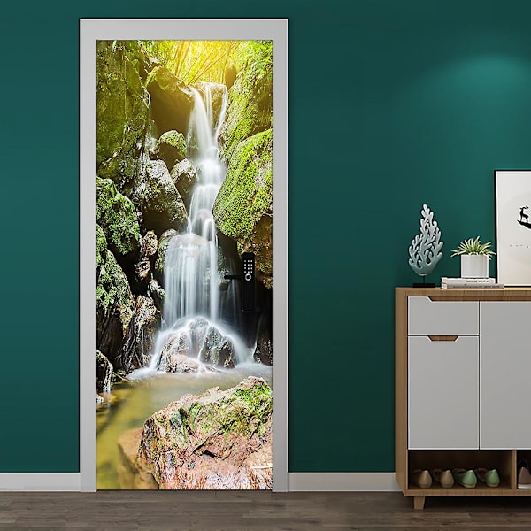 (38.5*200cm*2stk) 3D Effekt Plakat Dørklistremerke 43