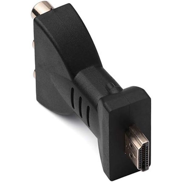 Ouken HDMI til 3 RCA Adapter Bærbar Mini HDMI til AV Rød Hvid Gul HDMI til AV Konverter