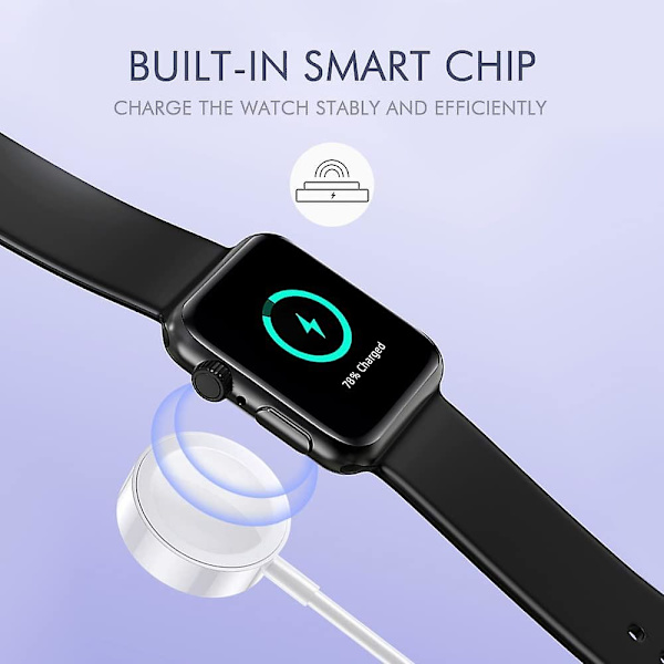 Passer til Apple Iwatch Hurtigladekabel