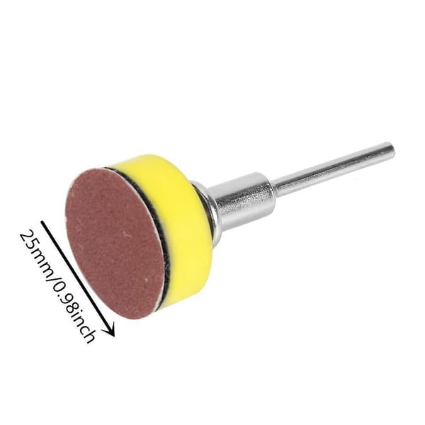 100 st slipskivor 25 mm slipande slipdynor slippapper slipdynor