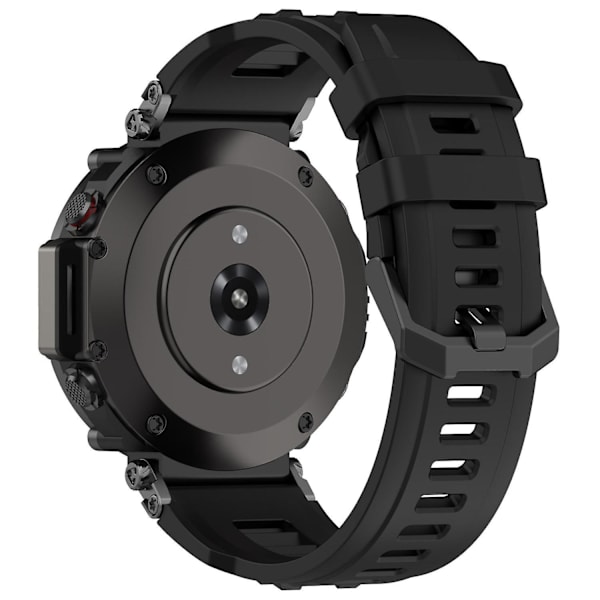 Justerbart silikonarmband för Huami Amazfit T-rex Ultra A2142 Black