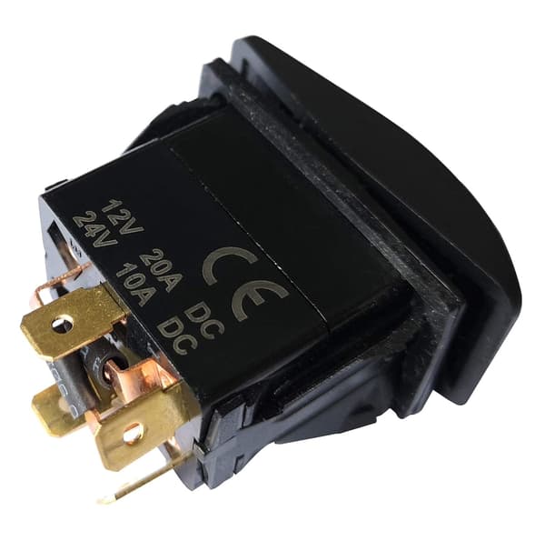 Motor Polaritet Revers Reverserende Vippebryter Kontroll DPDT DC 12V eller 24V