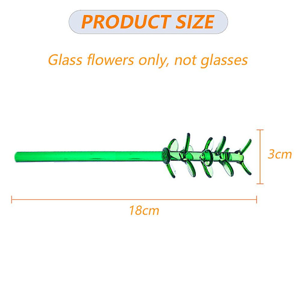 Handblåst glasblomma Glasblomma Bukett För kontor Familj Hemfest Dekorativ prydnad style2