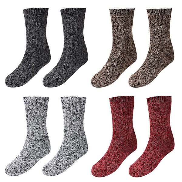 Hem Heap Heap Sockar Par Garn Sovande Strumpor Varma Sockor Medium Tube