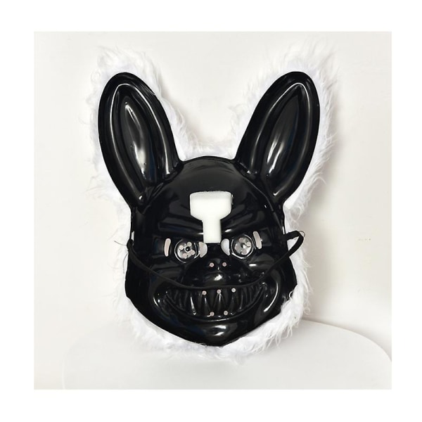 Pitkähampainen eläinnaamio, pupu-karhu naamio Halloweeniin ja cosplay-juhliin, unisex rabbit