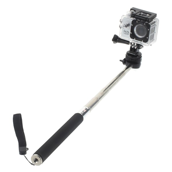 Utdragbar handhållen Selfie Monopod för SJCAM-kameror och GoPro Action-kameror