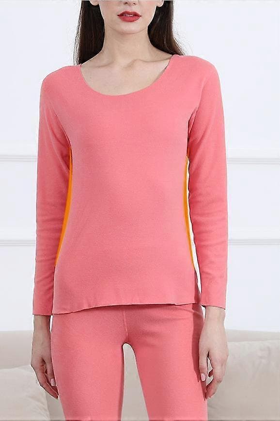 Mote Silke Dame Silke Termisk Undertøy Sett | Silke Long Johns for Kvinner | Silke Langt Undertøy Sett Red M