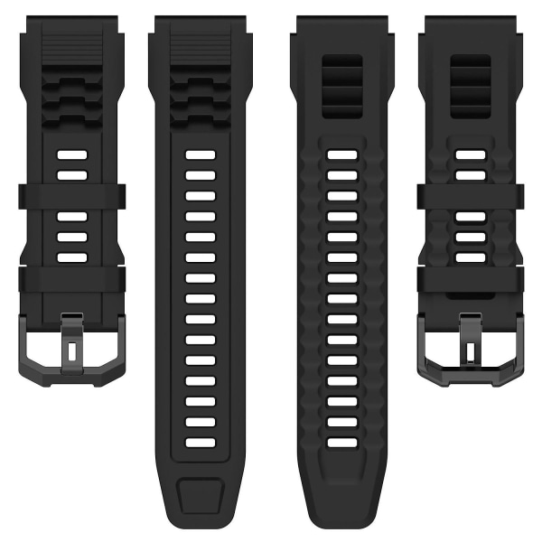 Silikon Klokkereim Justerbart Armbånd For Huami Amazfit T-rex Ultra A2142 Red