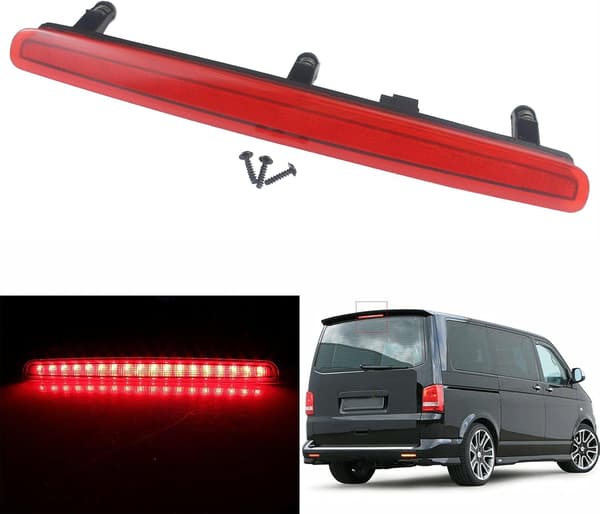 Højtmonteret Bremselys Baglygte 7E0945097A Passer til T5 Multivan Transporter 7E0945097C