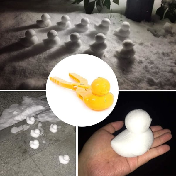 Plast Snowball Maker Snowball Maker Snowball Clamp Anka form Sand och snö