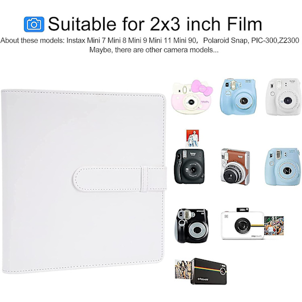 256 Lommer Fotoalbum Til Fujifilm Instax Mini Liplay 11 90 70 50s 26 25 9 8+ 8 7s Instant Kamera/mini Link Sp-1 Printer, Polaroid Snap Snaptouch Pi