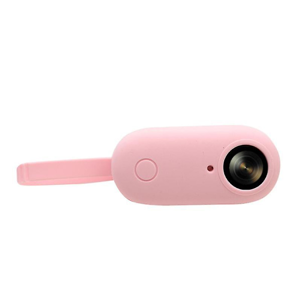 Antifall mjukt silikonfodral för Insta360 GO, bärbart kameraskydd med magnetisk design Pink