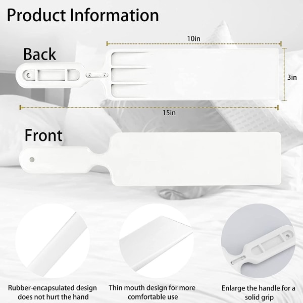 Sänglakan Tuck Tool Instoppningsverktyg för säng, madrasslyftare Byt lakan Tuck Cover Tucking Paddel Sänglakan Bytehjälp för instoppning